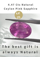 4.47 Cts Natural Ceylon Pink Sapphire