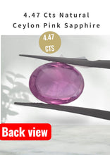 4.47 Cts Natural Ceylon Pink Sapphire