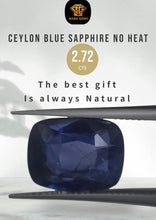 2.72 Cts Natural Ceylon Blue Sapphire