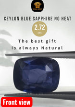 2.72 Cts Natural Ceylon Blue Sapphire
