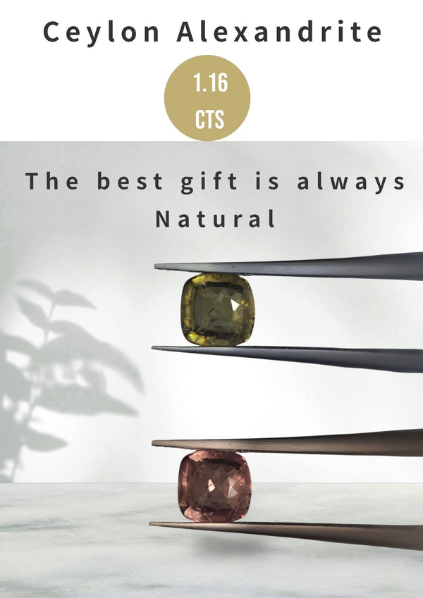 1.162 Cts Natural Ceylon Alexandrite